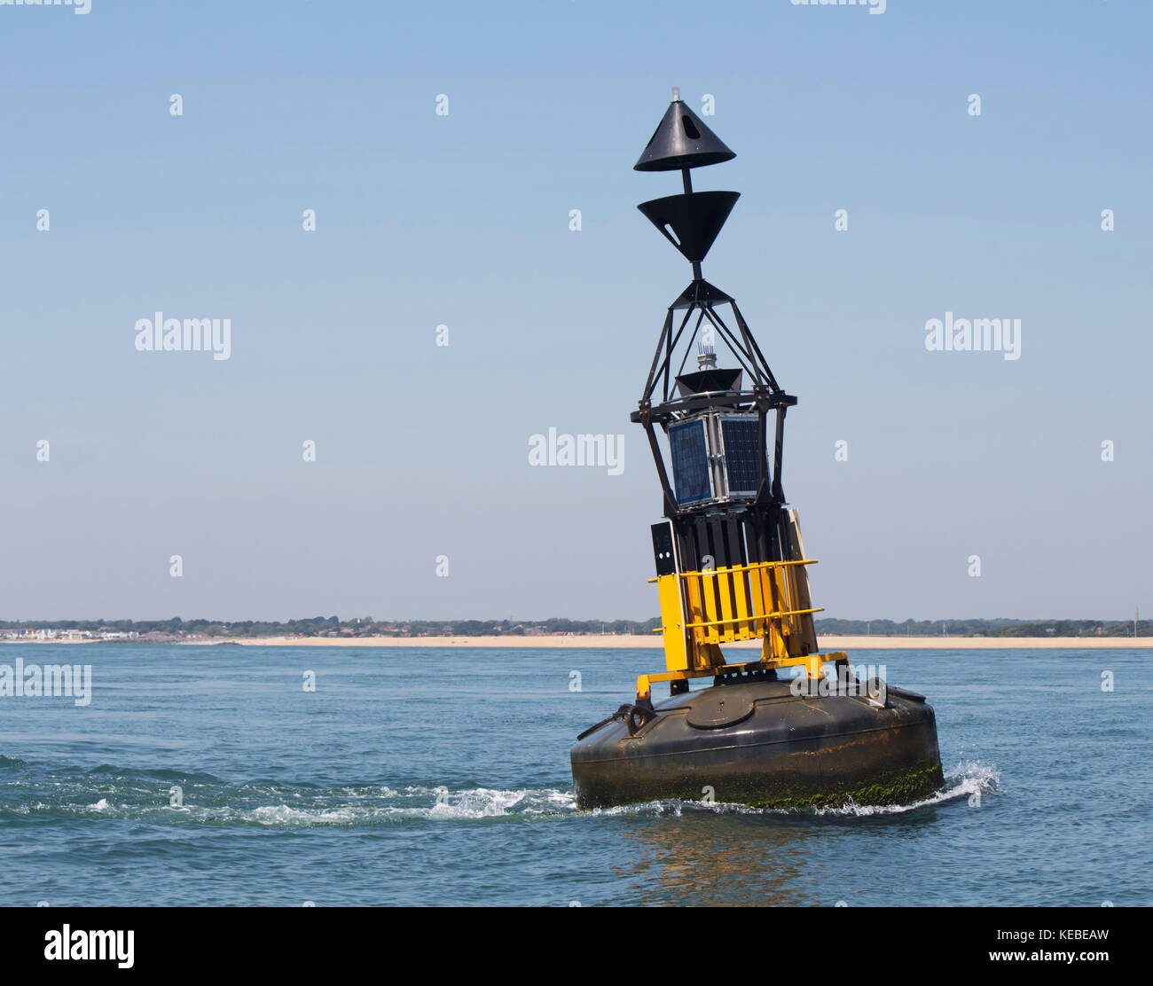 Marine navigational buoy Stock Photo Alamy