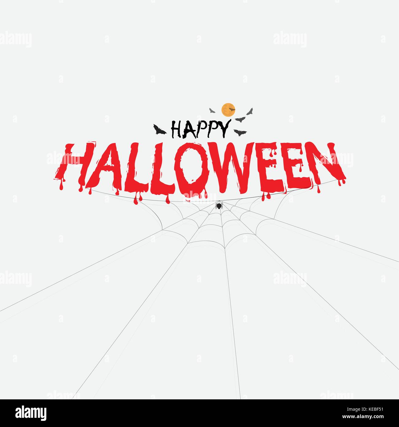 Halloween calligraphy abstract background.Halloween vector lettering.Happy Halloween Text Banner.Vector illustration Stock Vector