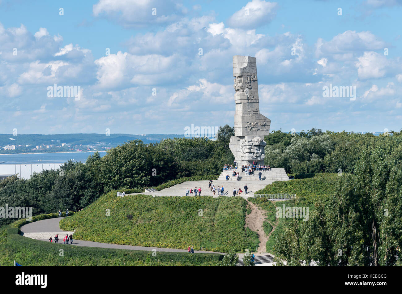 Westerplatte Memorial In Gdansk Poland Stock Photo Alamy