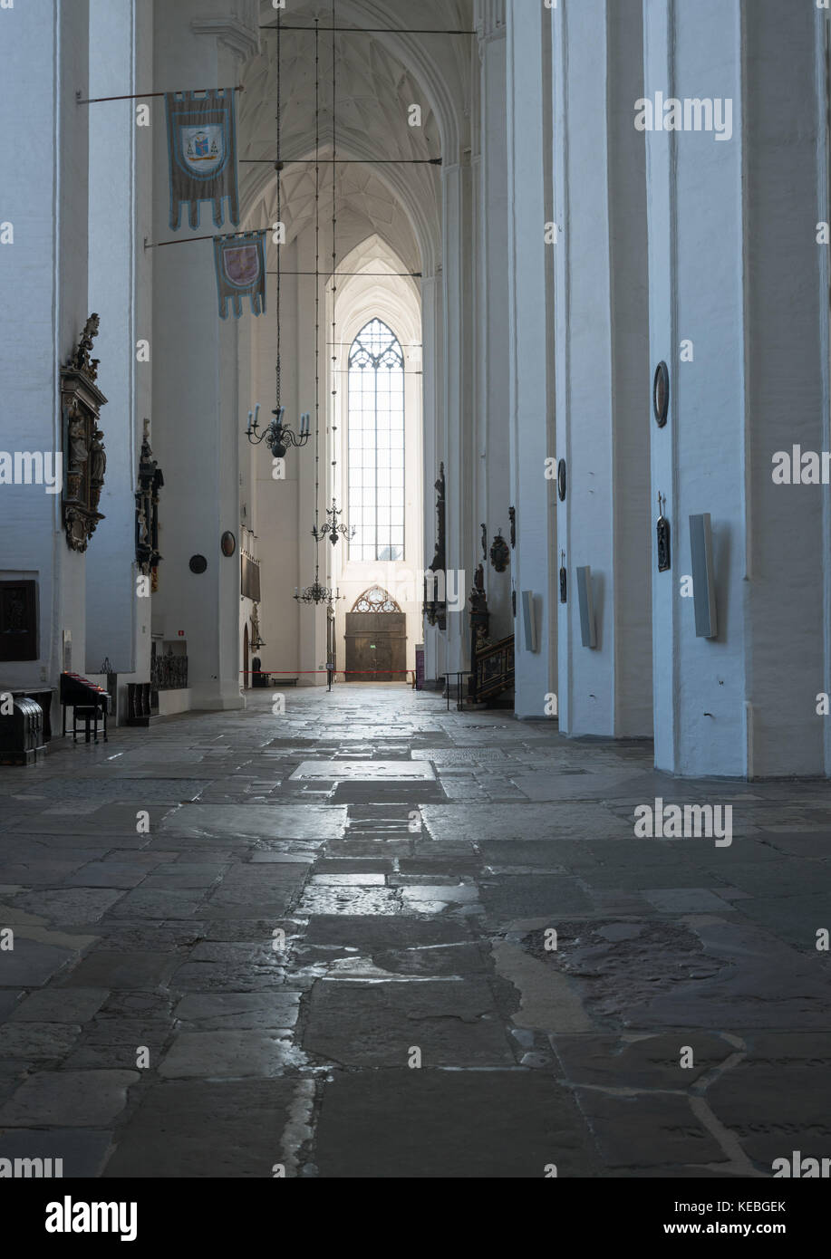 St Mary Church in Gdansk, Poland Stock Photo