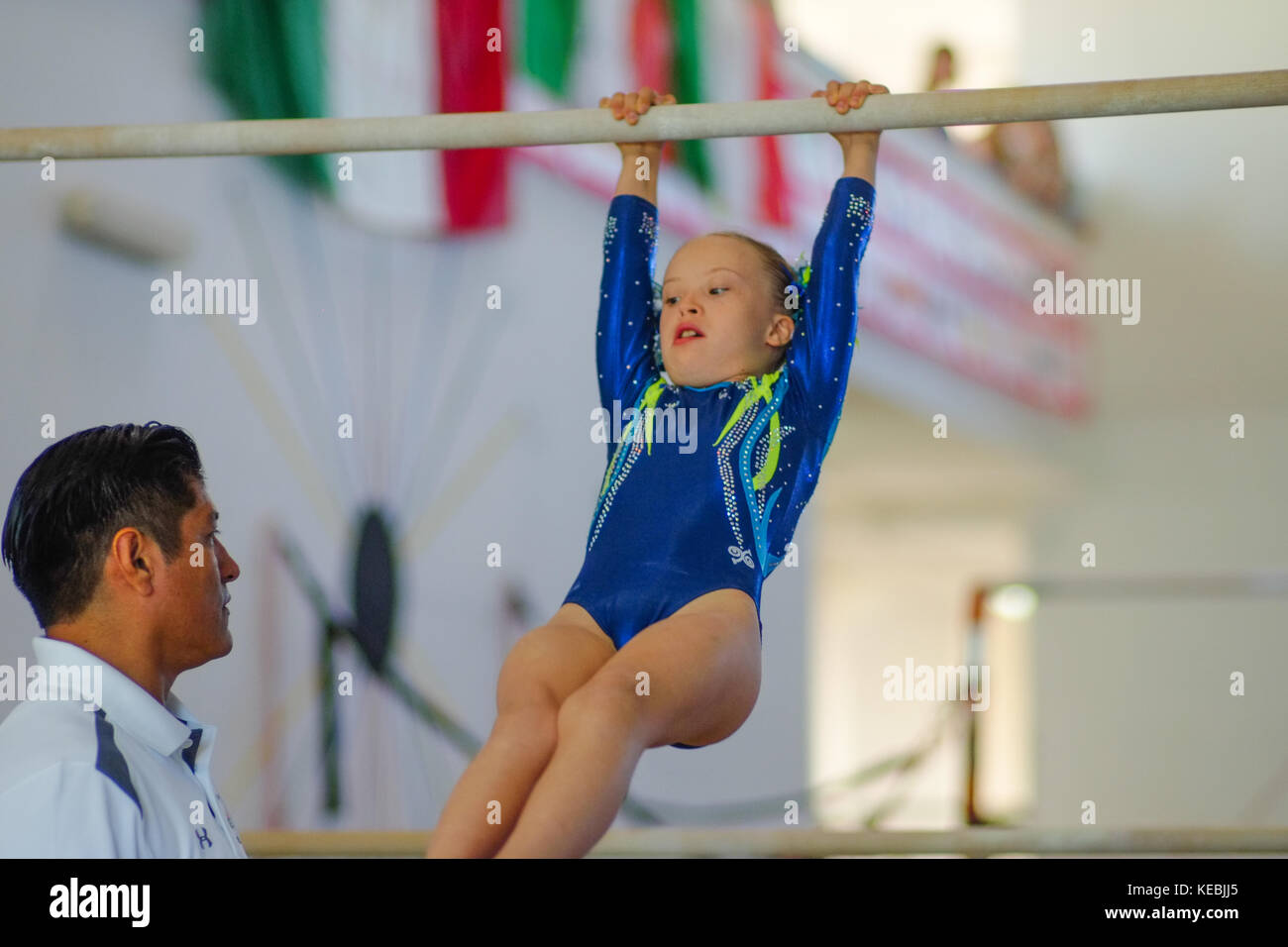 Sport Union For Athletes With Down Syndrome High Resolution Stock 