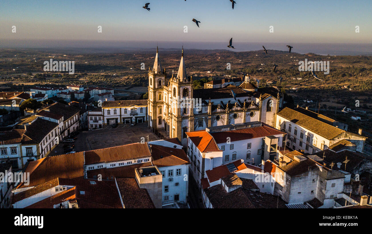 Cathedral of Portalegre or Se de Portalegre, Portalegre, Portugal Stock Photo