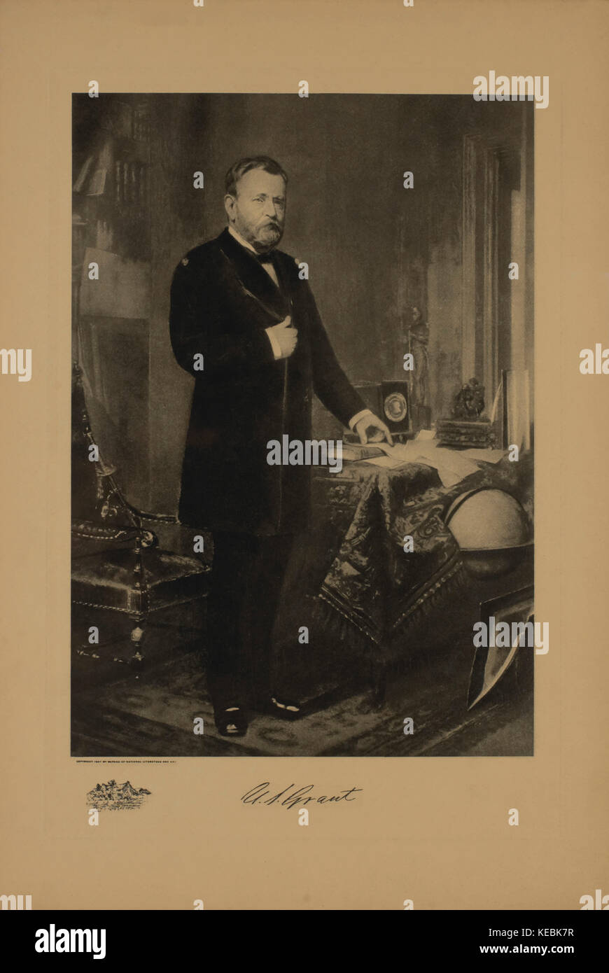 Ulysses S. Grant, Bureau of National Literature and Art, 1907 Stock Photo