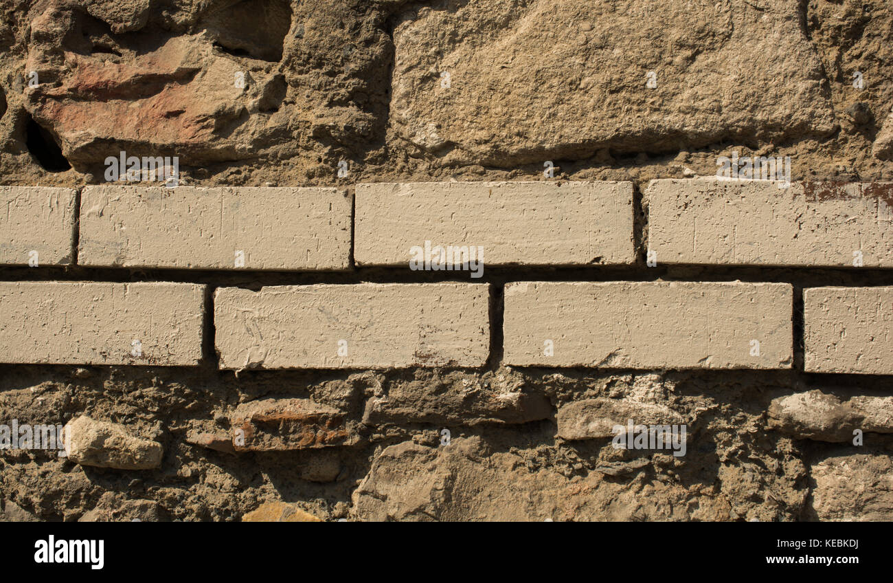 Old grunge brick wall as a background Stock Photo - Alamy