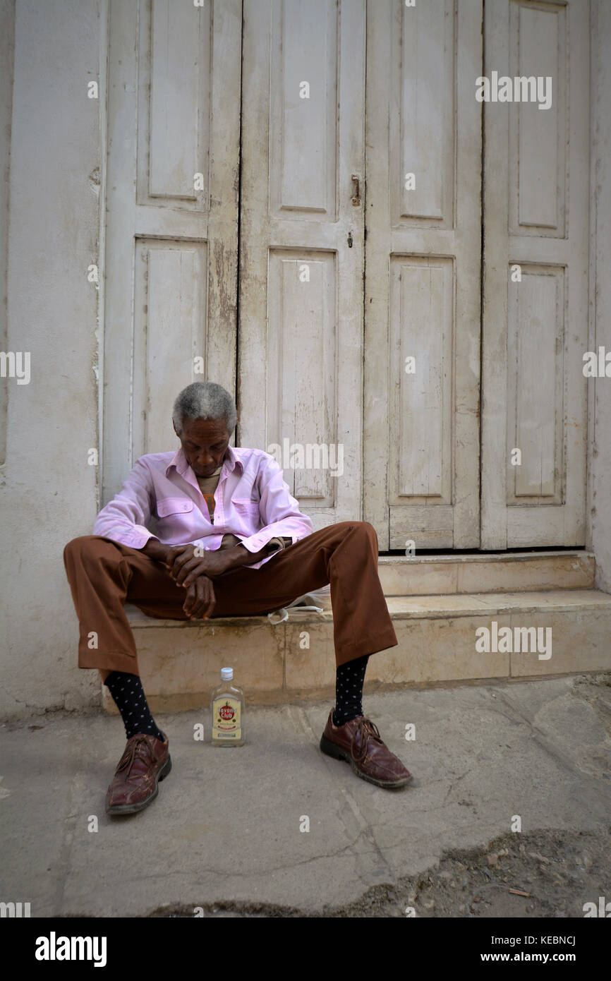 Drunken siesta Stock Photo