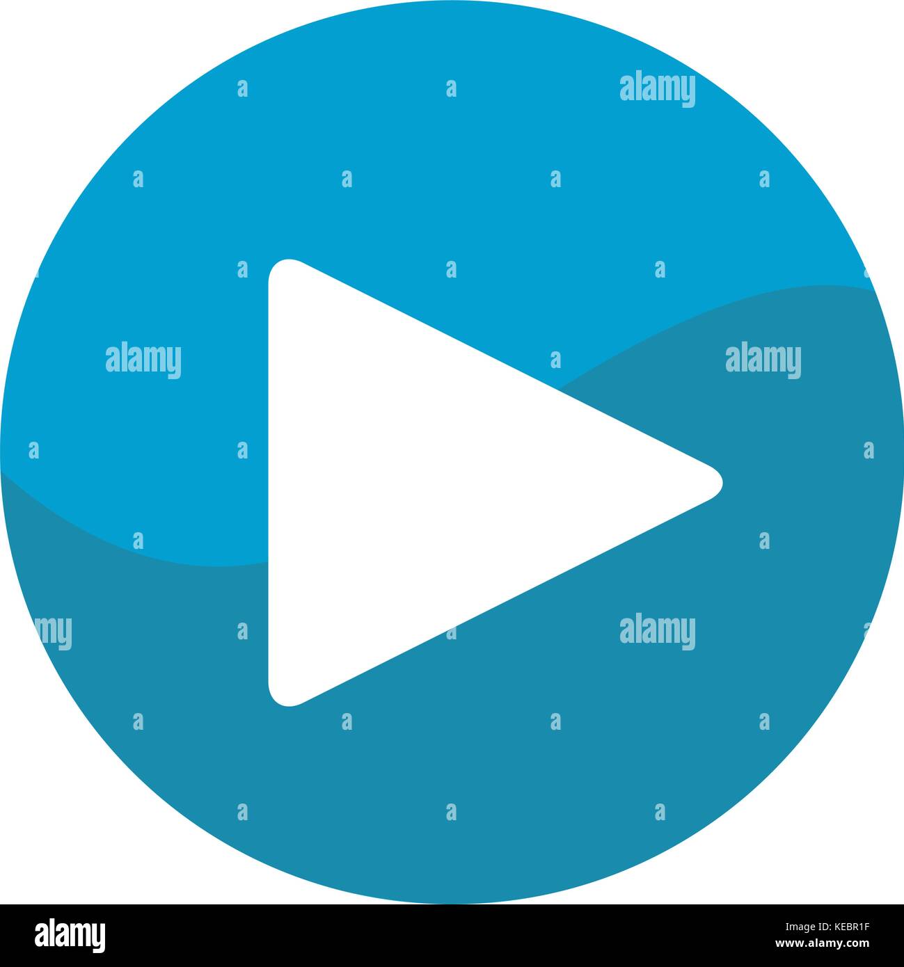 Play video button Stock Vector Image & Art - Alamy