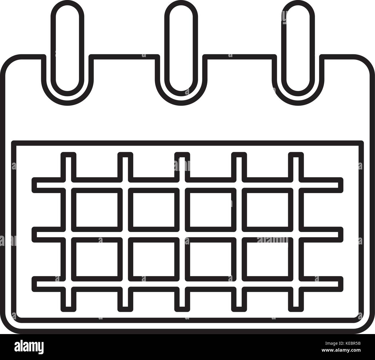 Calemdar schedule symbol Stock Vector Image & Art - Alamy