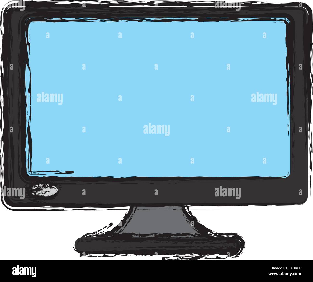 Computer screen monitor Stock Vector Image & Art - Alamy