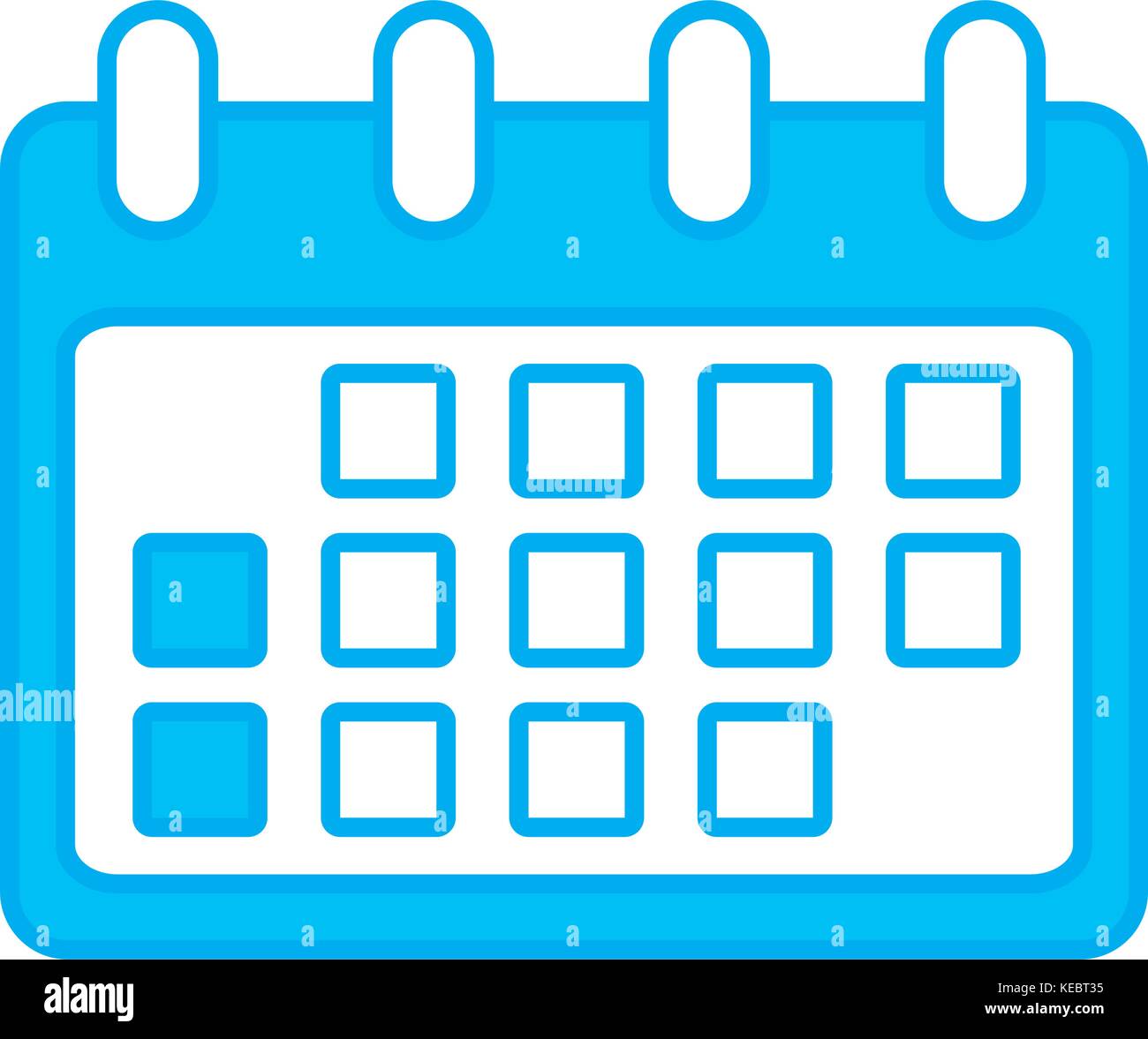 Calemdar schedule symbol Stock Vector Image & Art - Alamy
