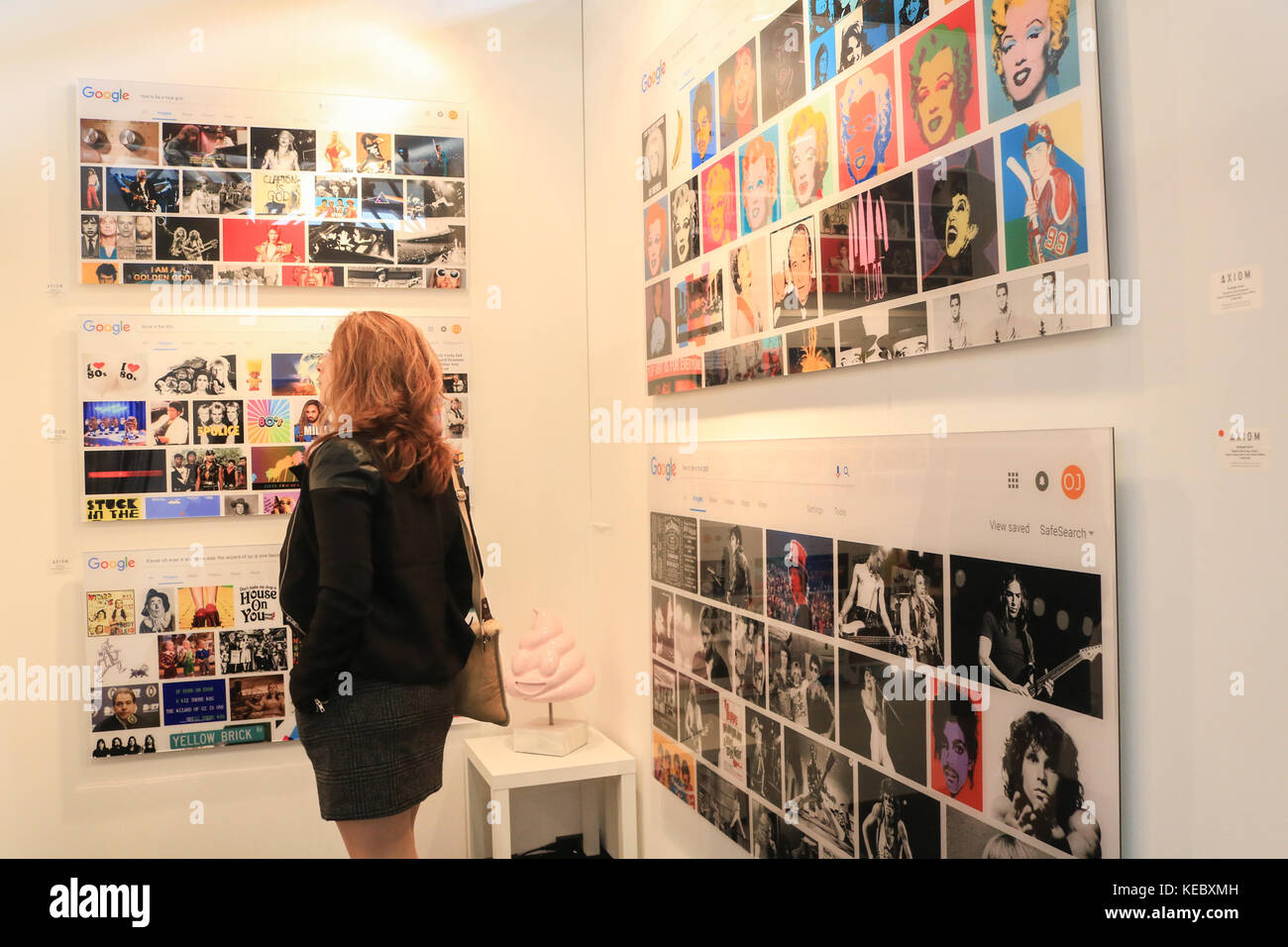 London, UK. 19th Oct, 2017. Mead.Axiom. The Affordable Art fair