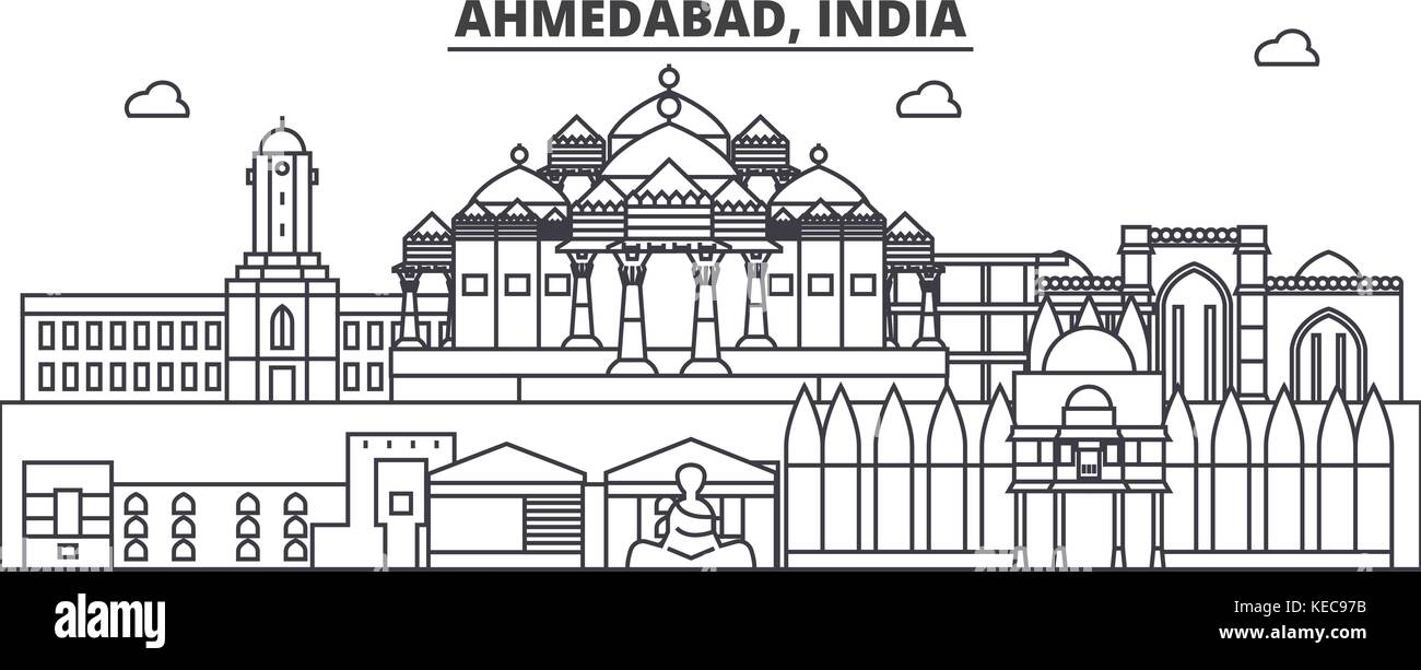 Get Ahmedabad City Skyline Images