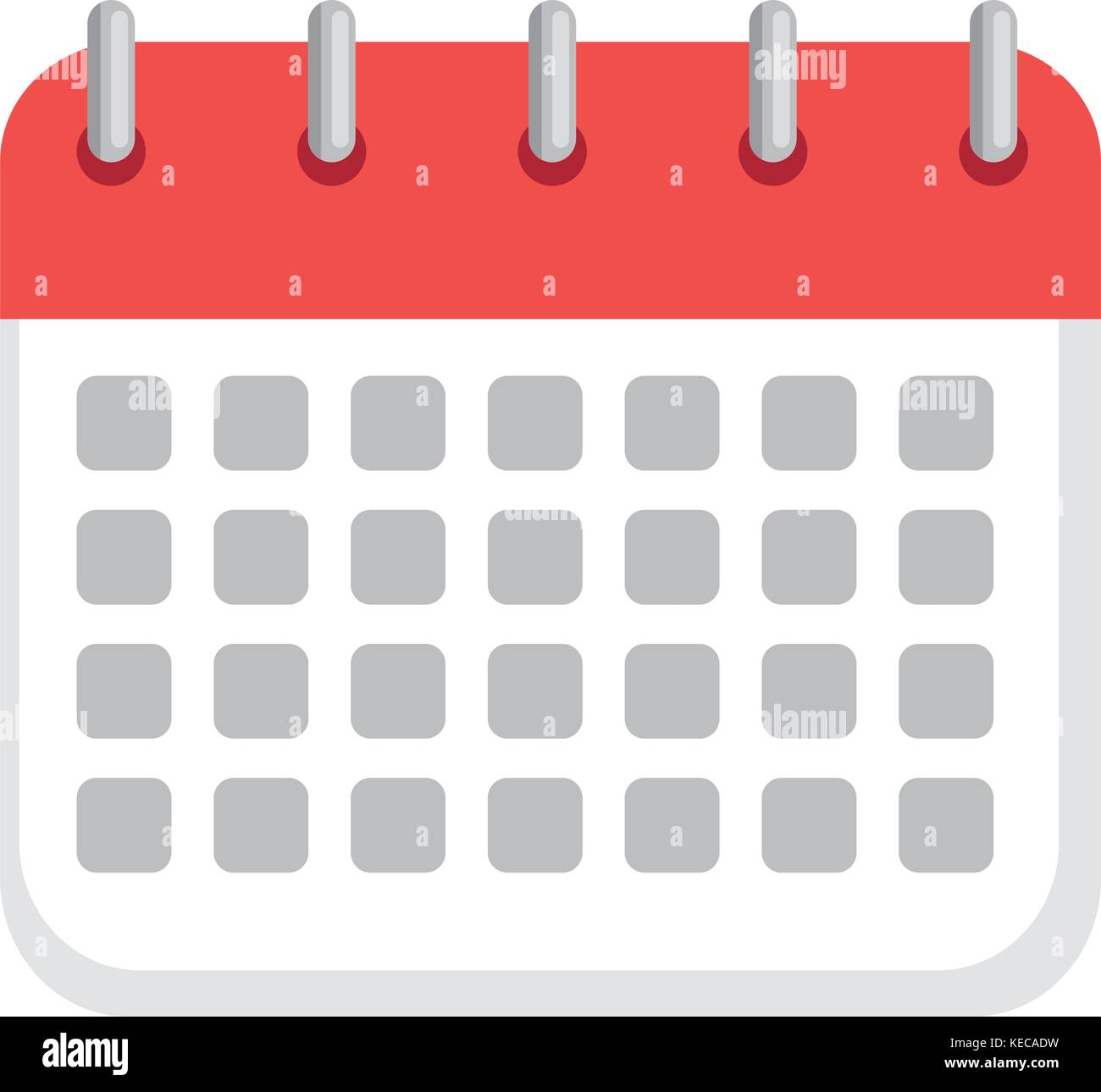 calendar reminder isolated icon Stock Vector Image & Art - Alamy