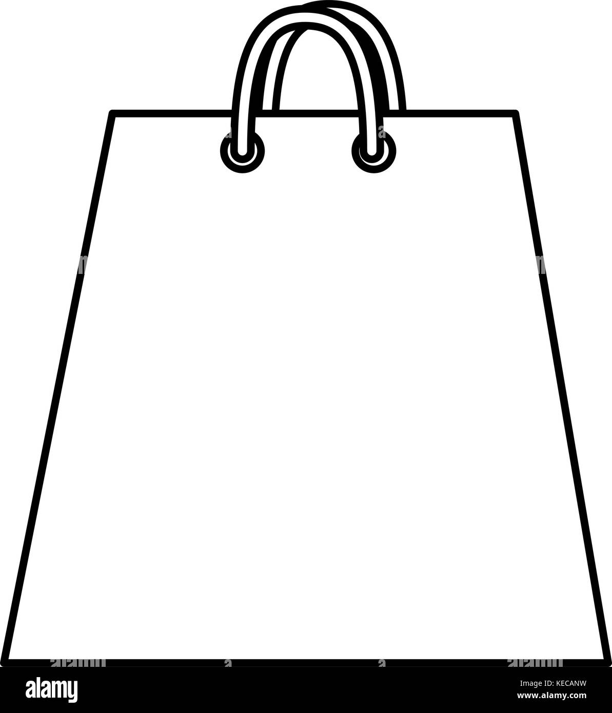 shopping bag isolated icon Stock Vector Image & Art - Alamy