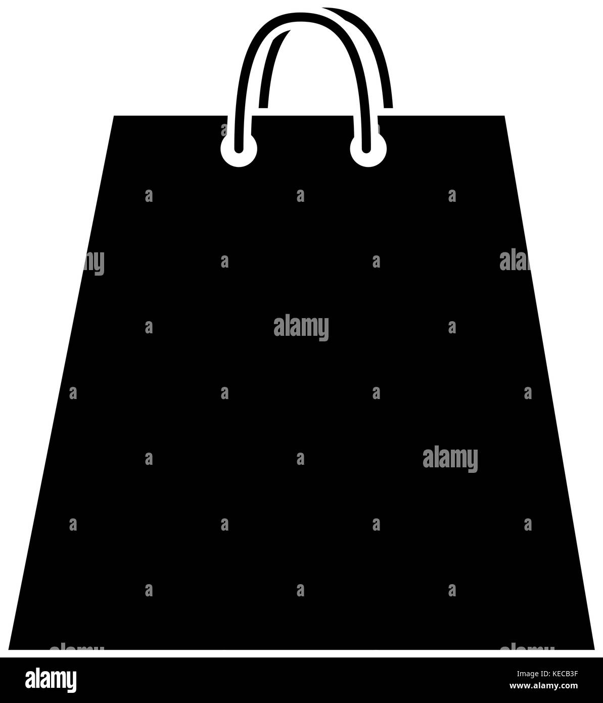 shopping bag isolated icon Stock Vector Image & Art - Alamy