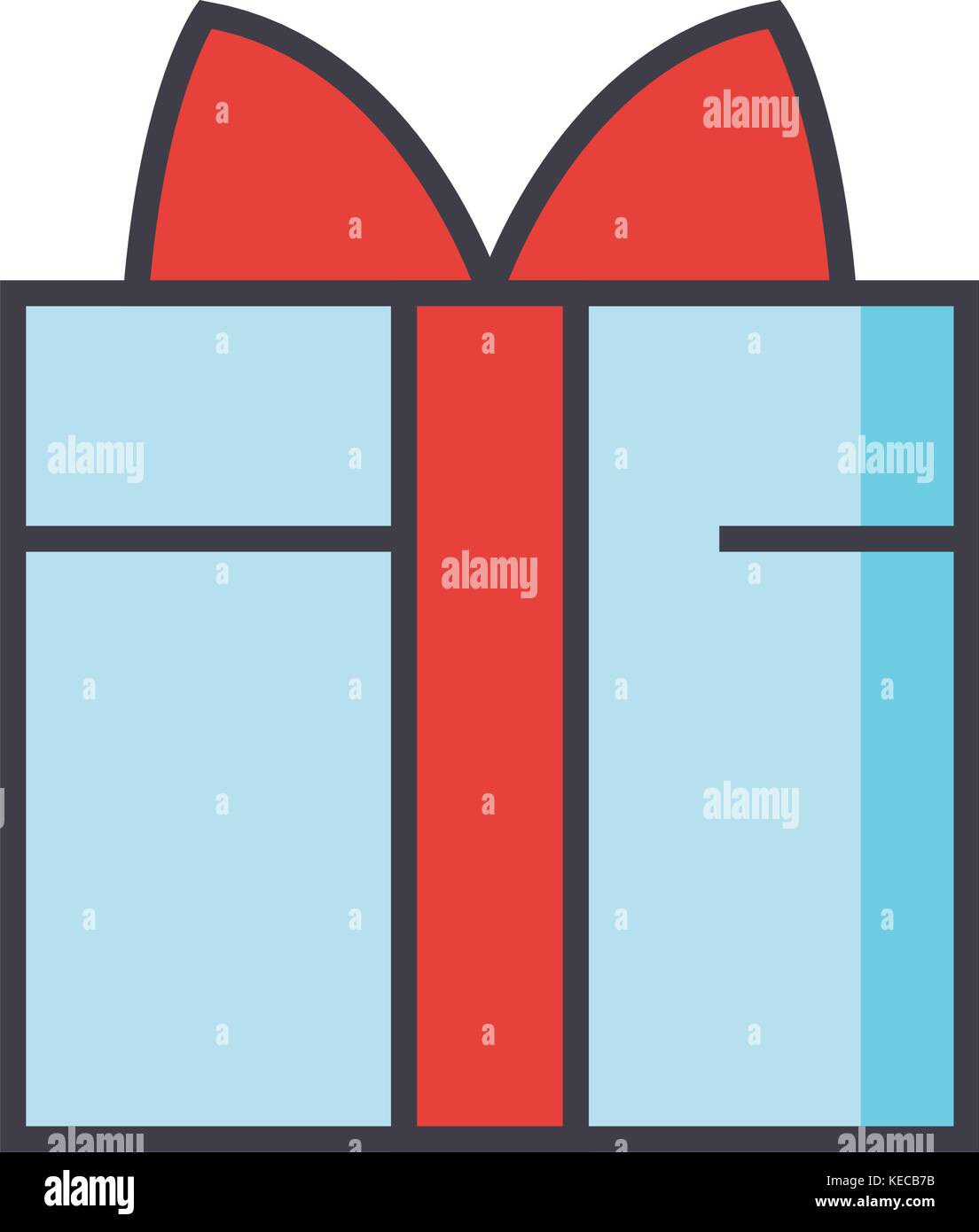 Gift wrapped box concept Stock Vector Image & Art Alamy