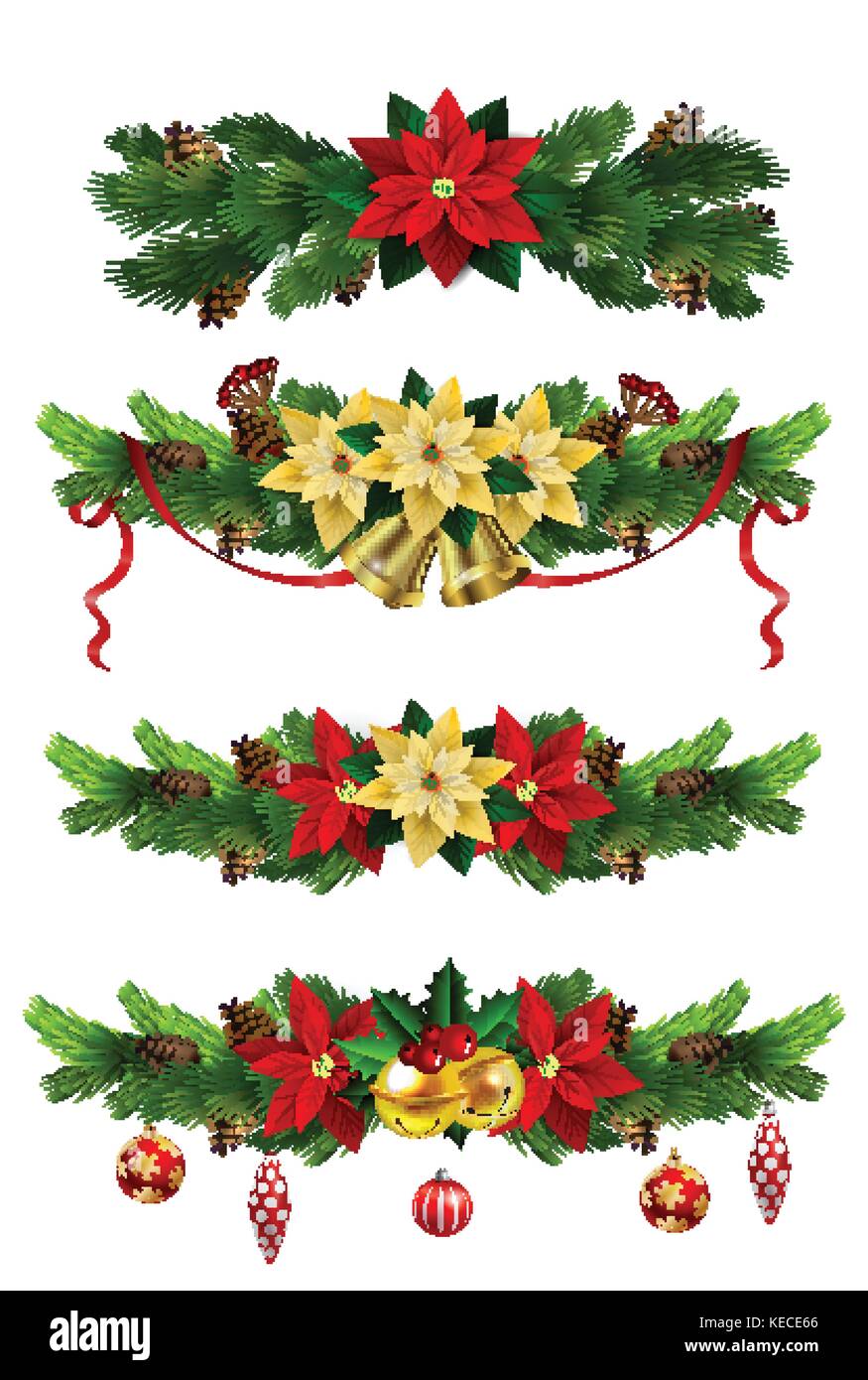 Christmas elements for your designs Stock Vector Image & Art - Alamy