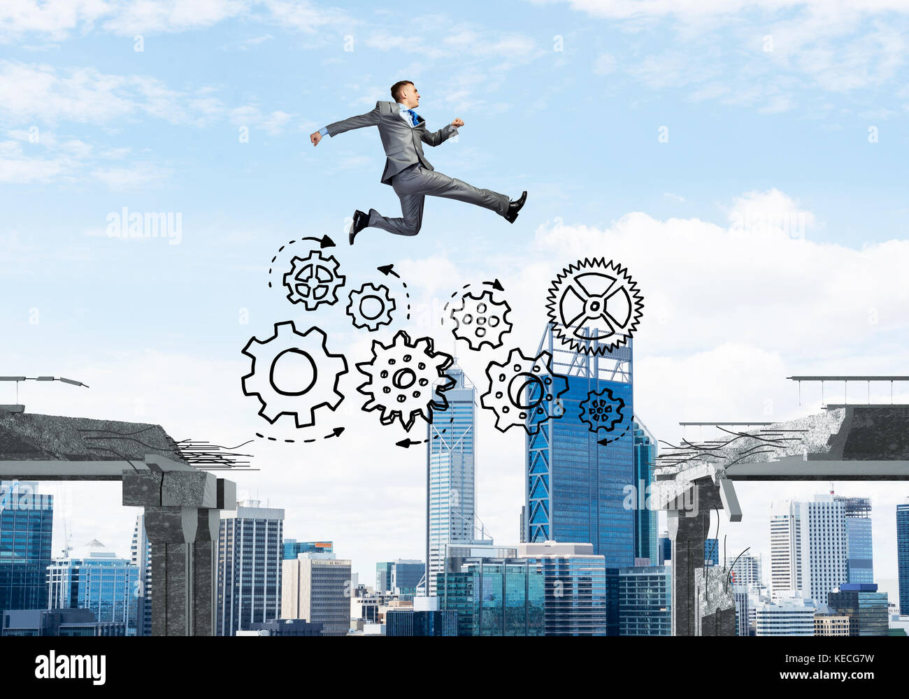 Problem and difficulties overcoming concept Stock Photo - Alamy