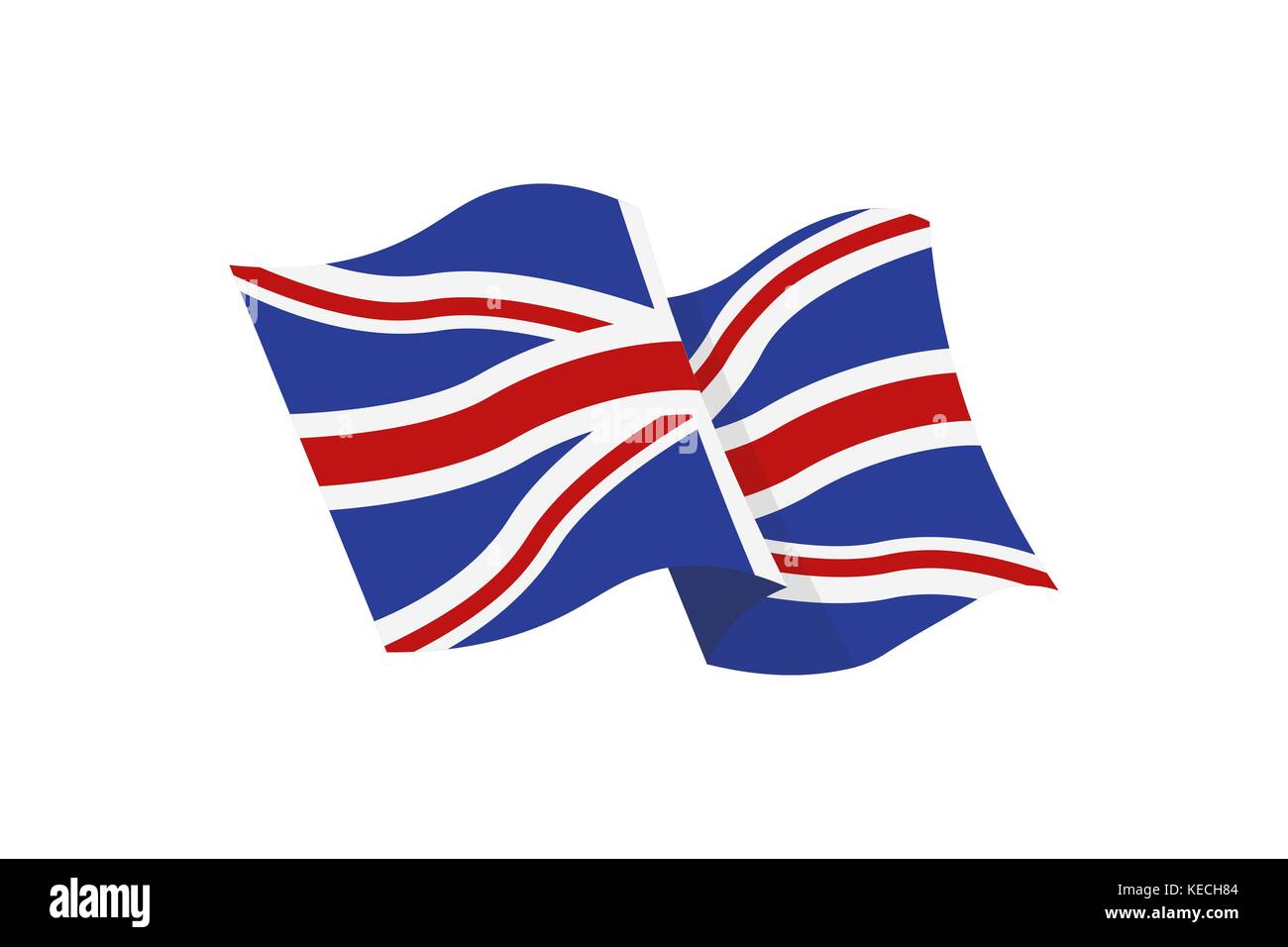 illustration of the Union Jack that is the national flag of the United Kingdom of Great Britain