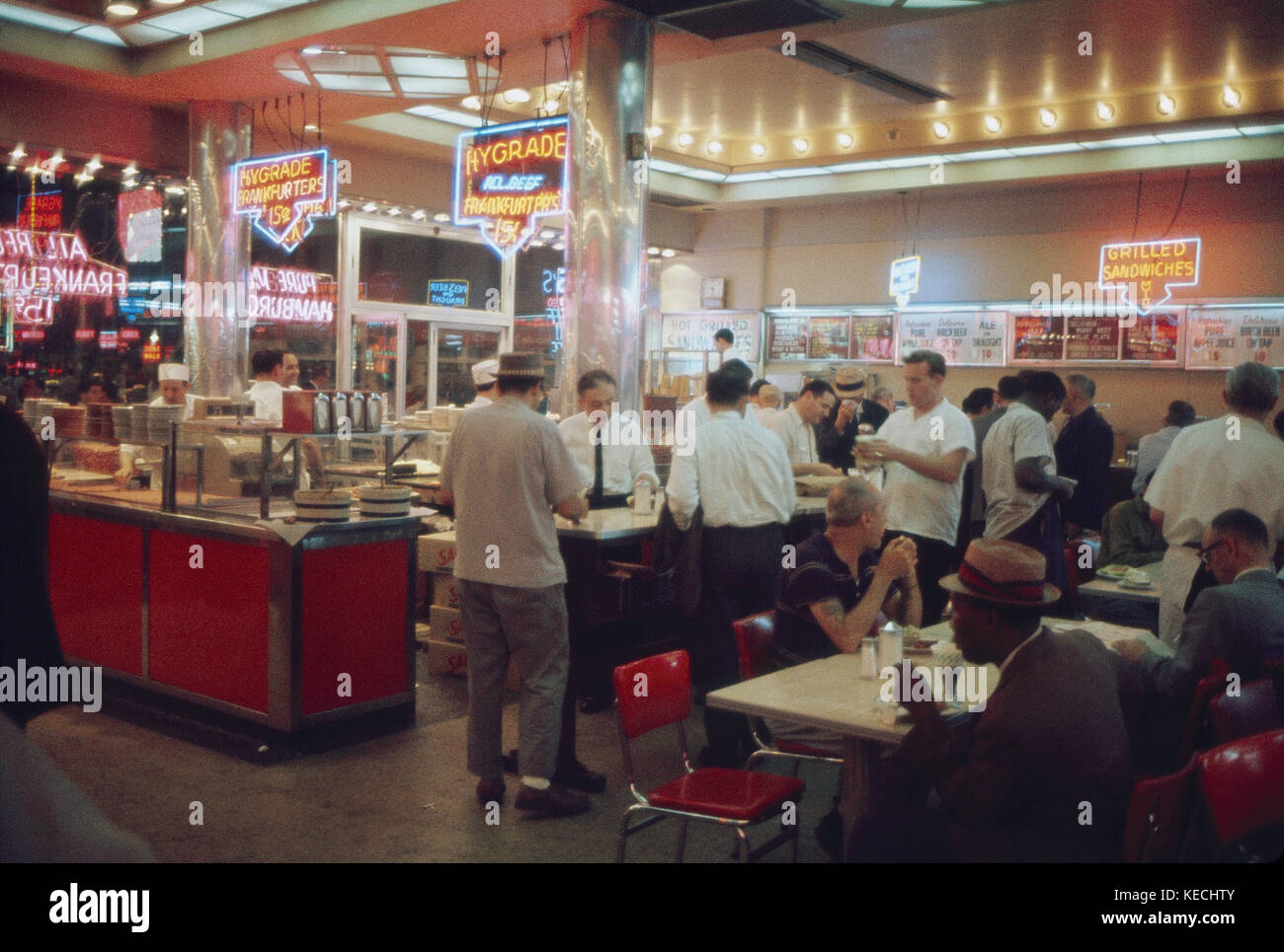 1960s diner hi-res stock photography and images - Alamy