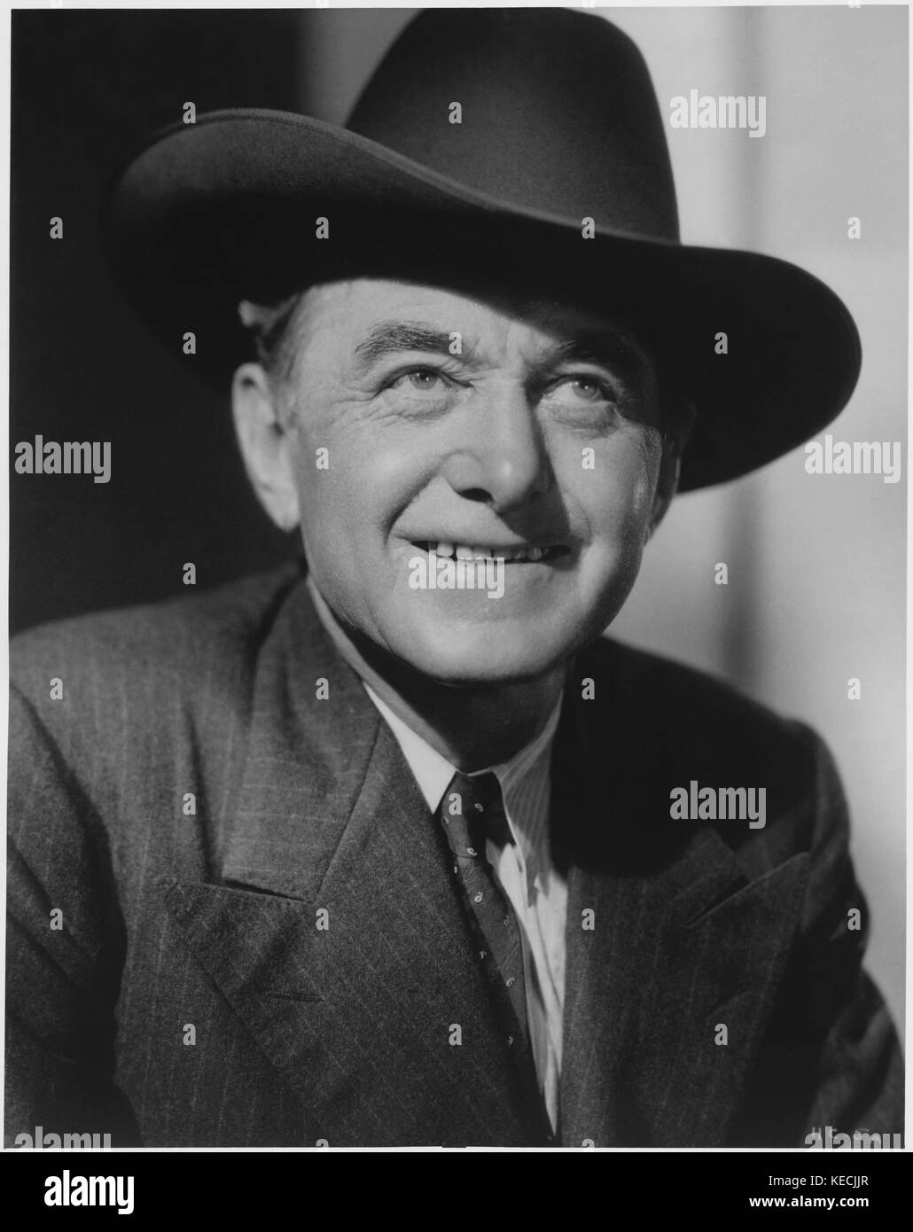 Actor Harry Carey, Publicity Portrait, 1935 Stock Photo