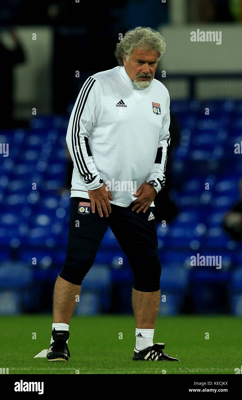 Olympique Lyonnais goalkeeping coach Joel Bats during the UEFA Europa Stock  Photo - Alamy
