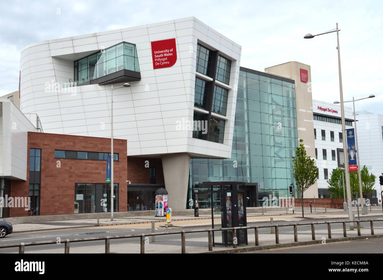 A view of the University of South Wales in Cardiff city centre Stock Photo  - Alamy