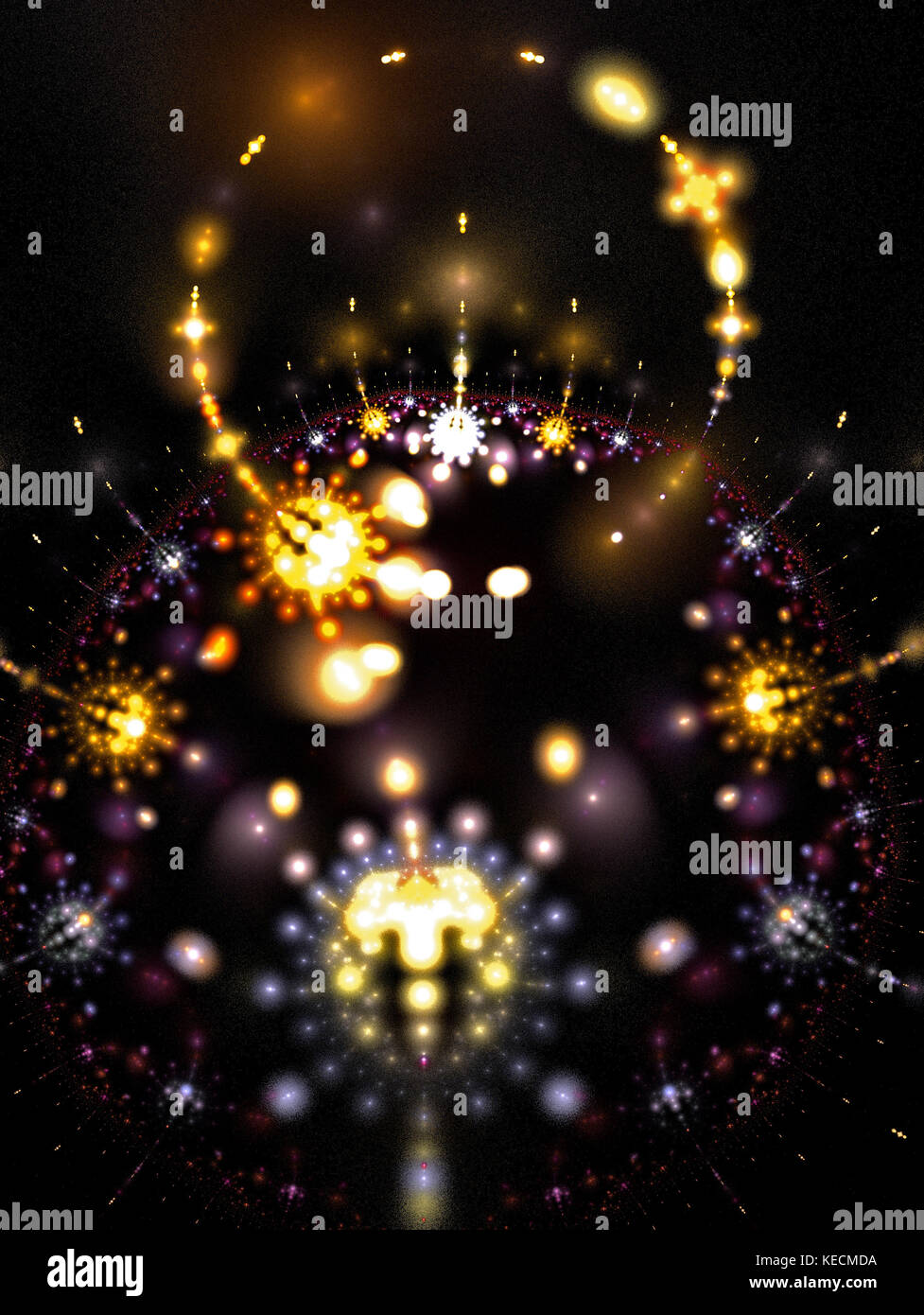 Explosions Occurring In Outer Space That Look Similar To Fireworks