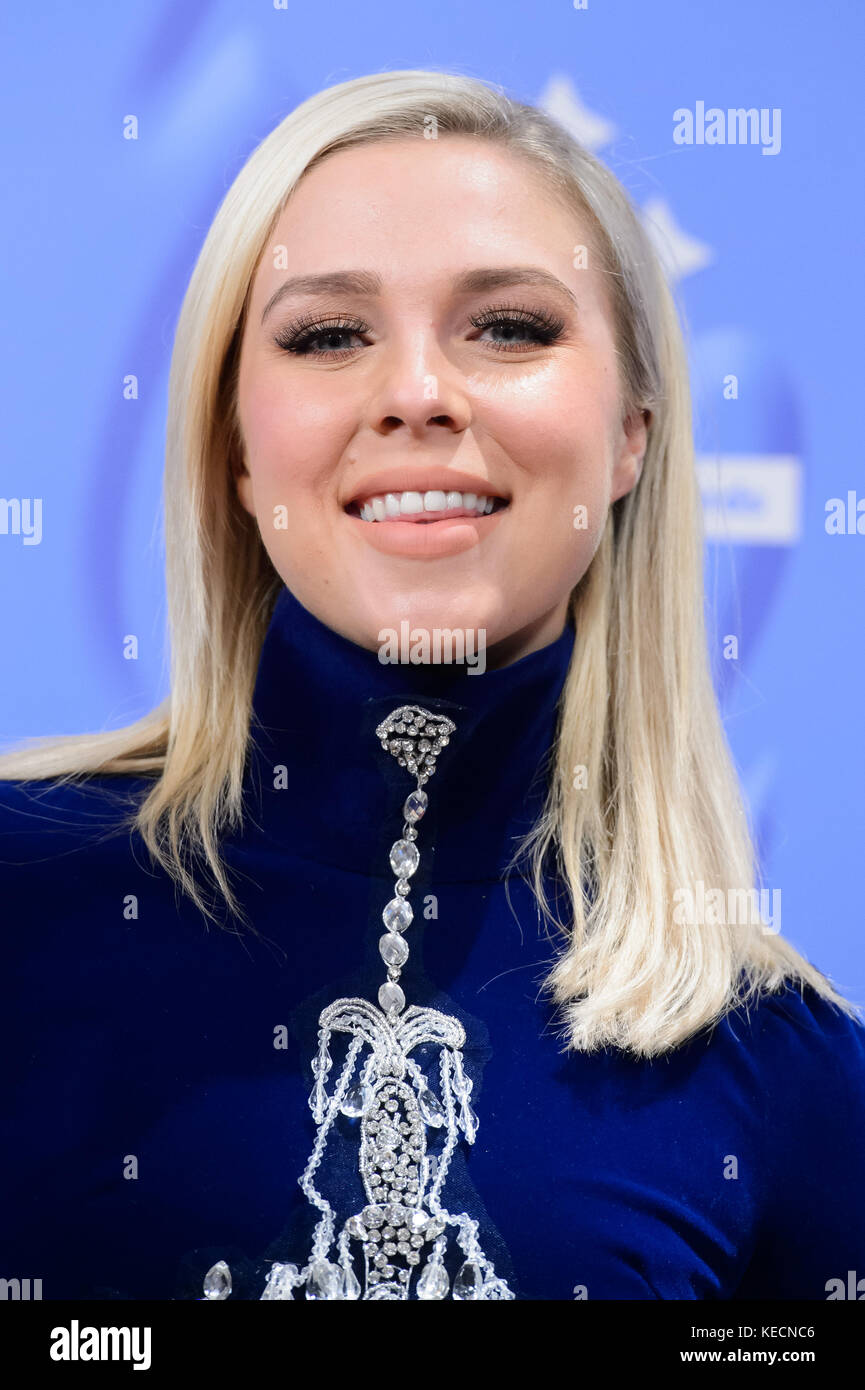 The National Lottery Awards 2017 - Arrivals Featuring: Gabby Allen