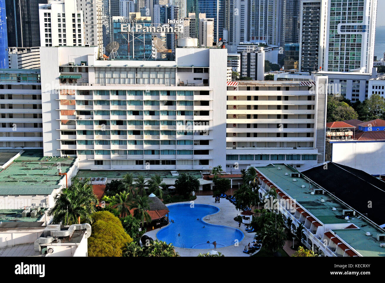 El Panama hotel, Panama city, Republic of Panama Stock Photo