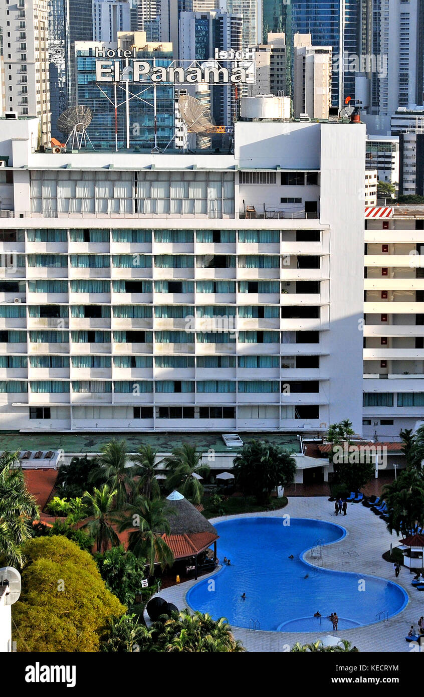 El Panama hotel, Panama city, Republic of Panama Stock Photo