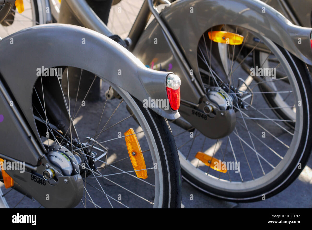 Velib in Paris, France Stock Photo - Alamy