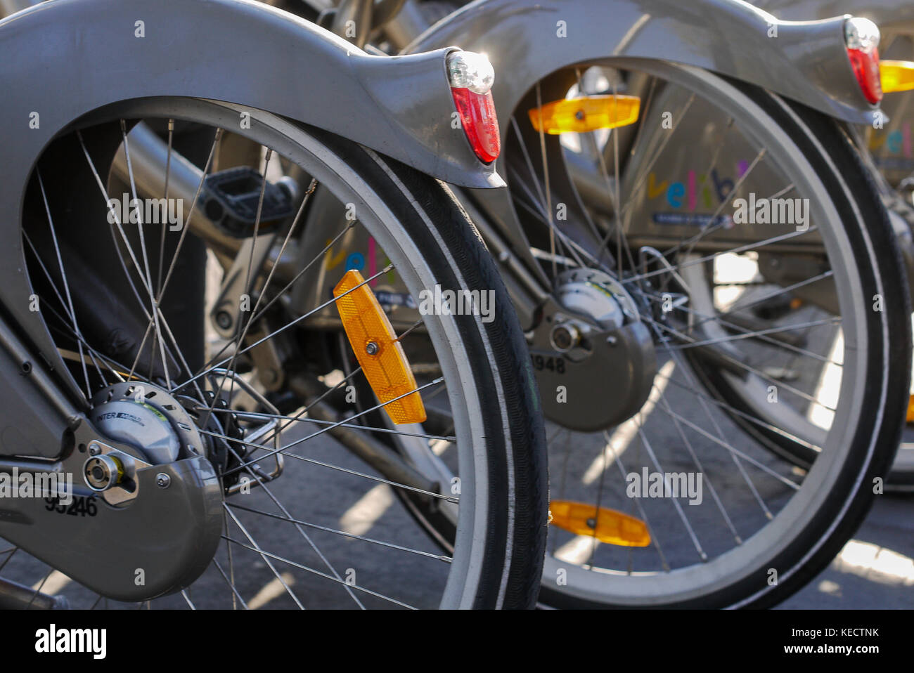 Velib in Paris, France Stock Photo - Alamy