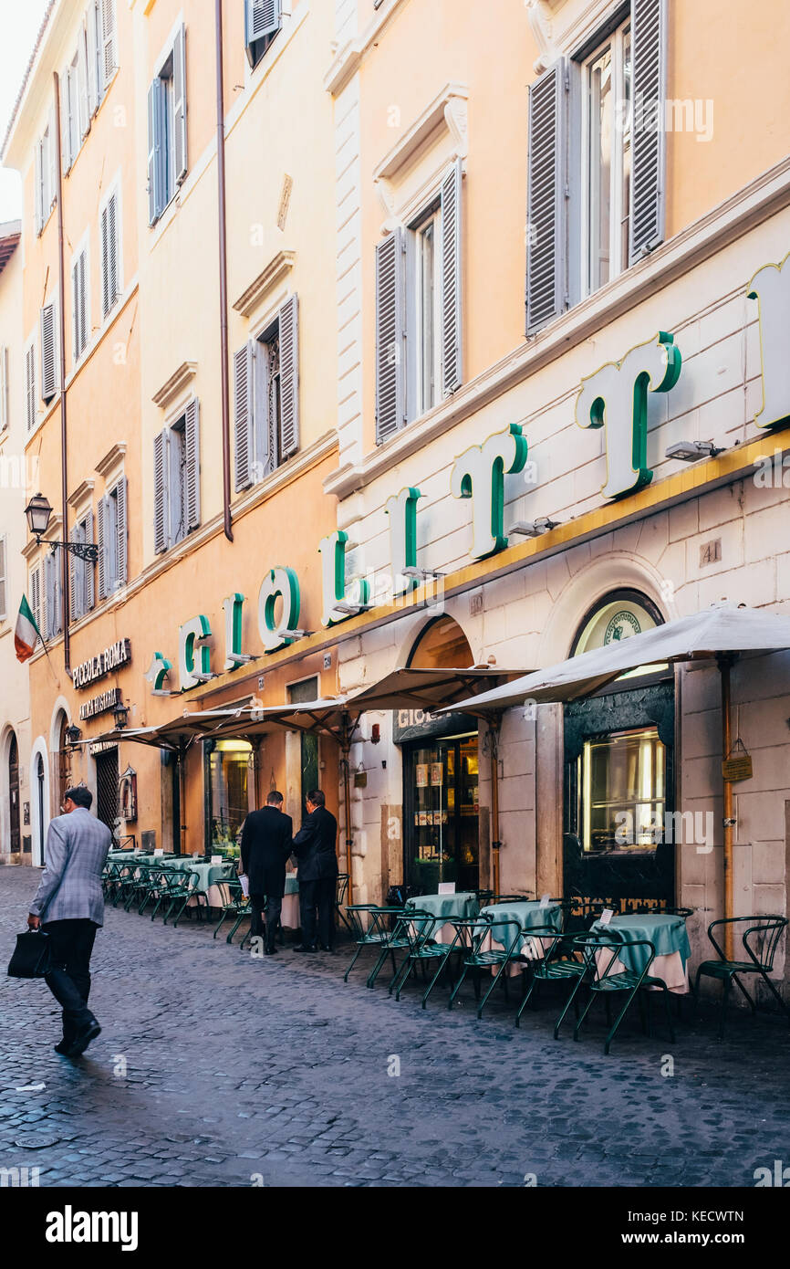 Cafe roma bar hi-res stock photography and images - Alamy