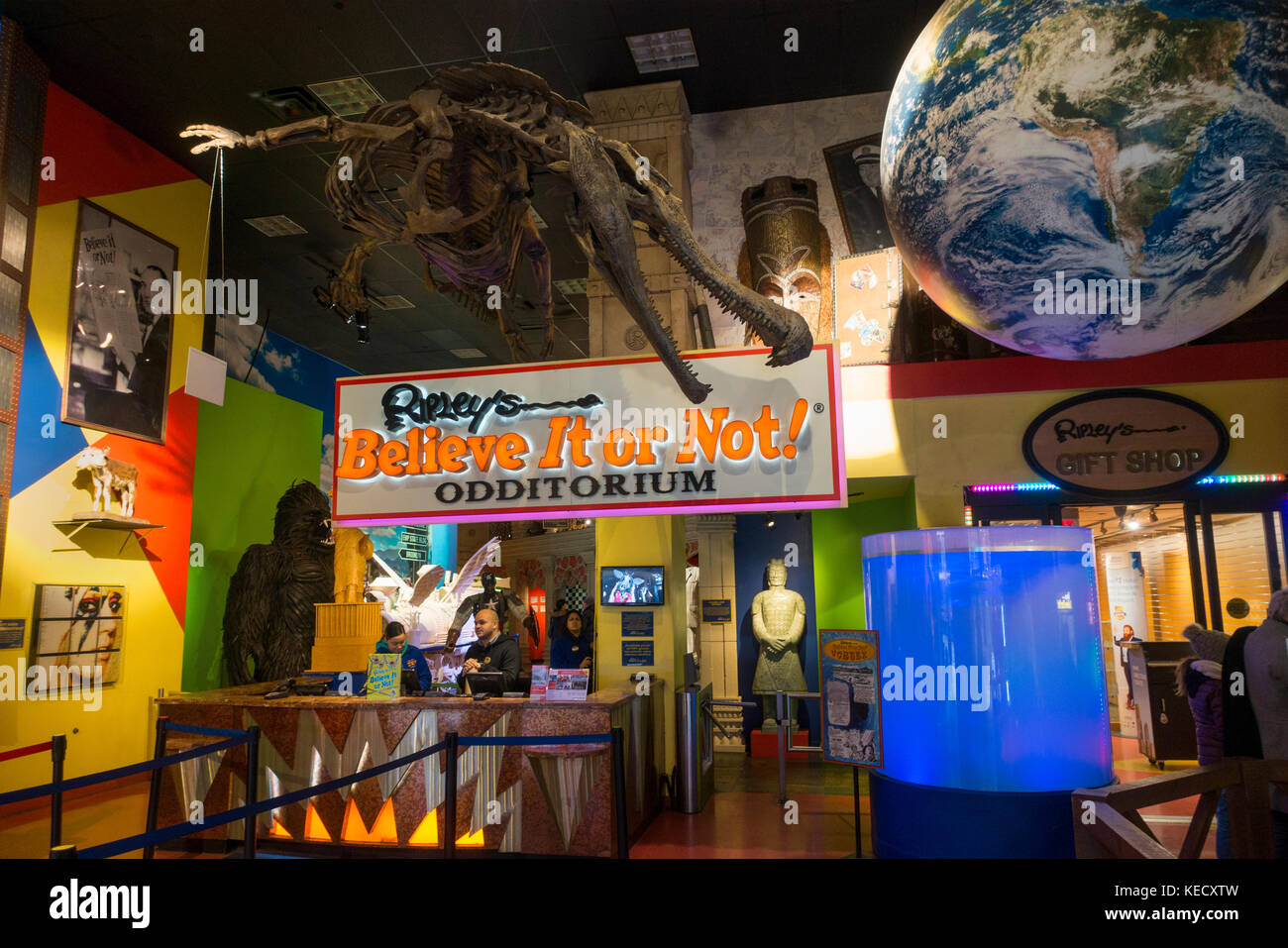 Ripley's believe it or not curiosities NYC Stock Photo - Alamy