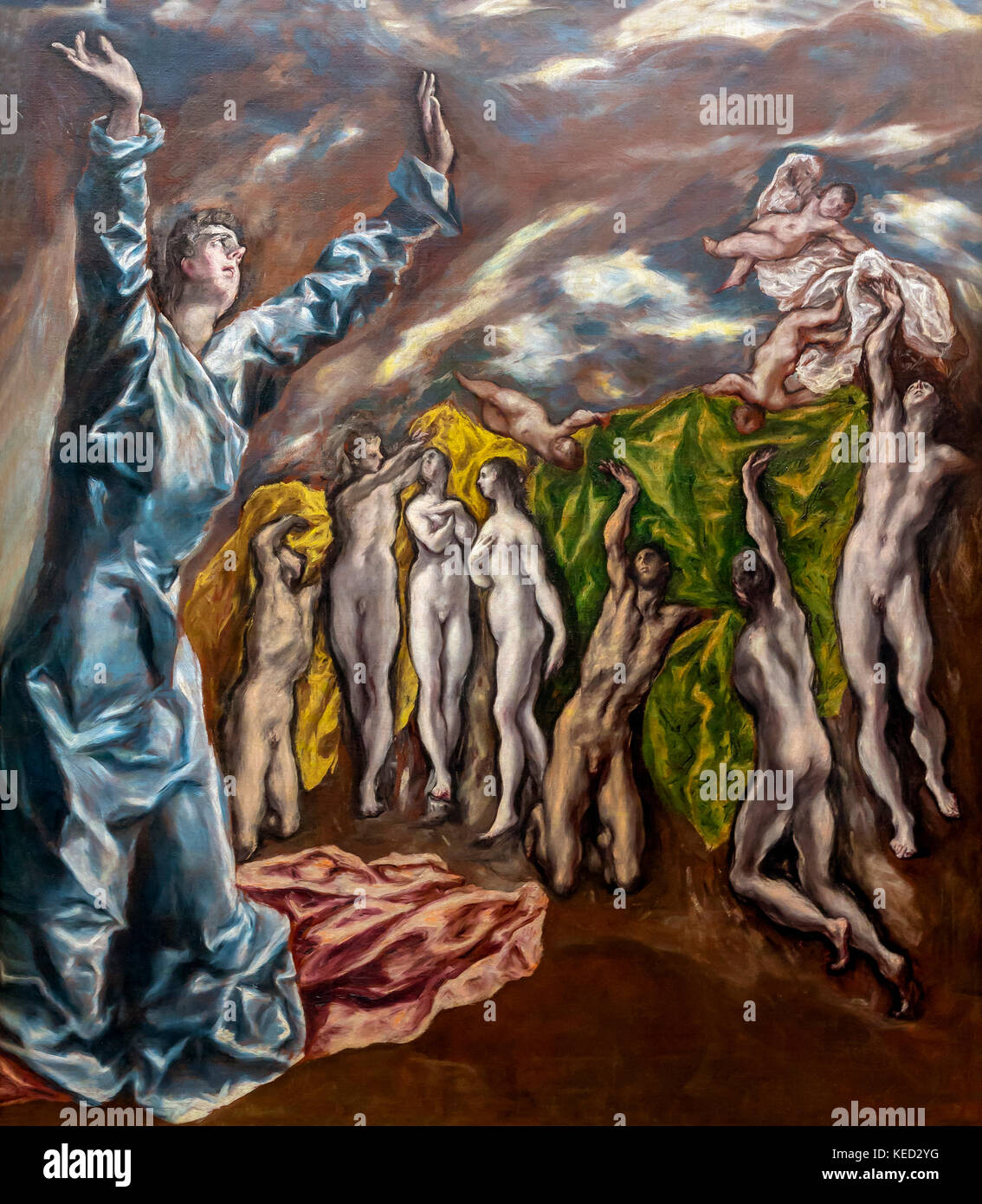 The Vision of Saint John, El Greco, 1608-1614, Metropolitan