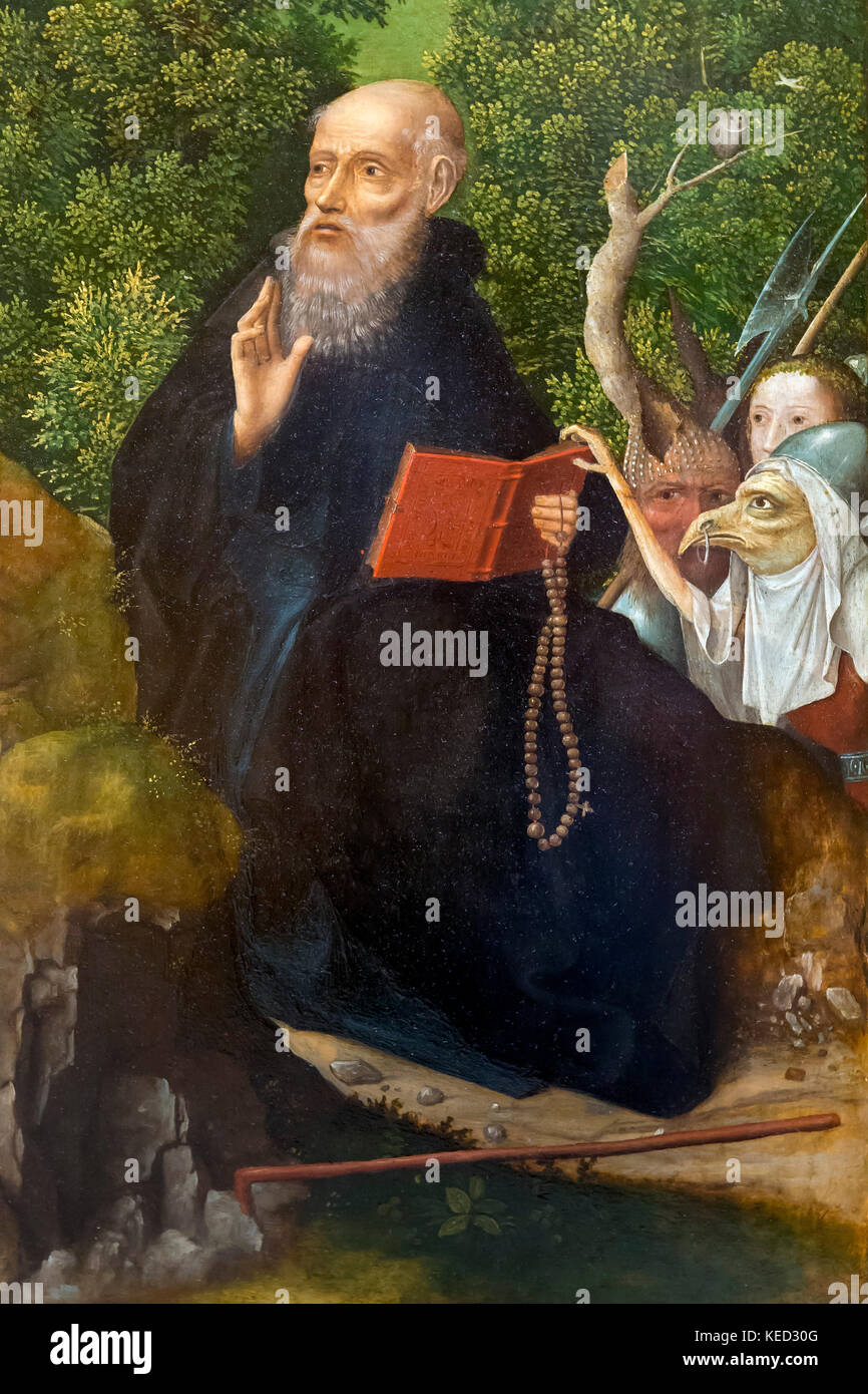 Detail, The Penitence of Saint Jerome, Joachim Patinir, circa 15121515