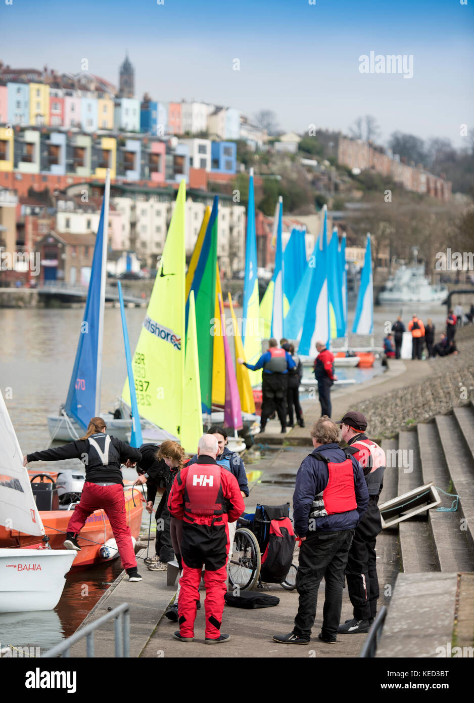 Colorful dinghies hires stock photography and images Alamy