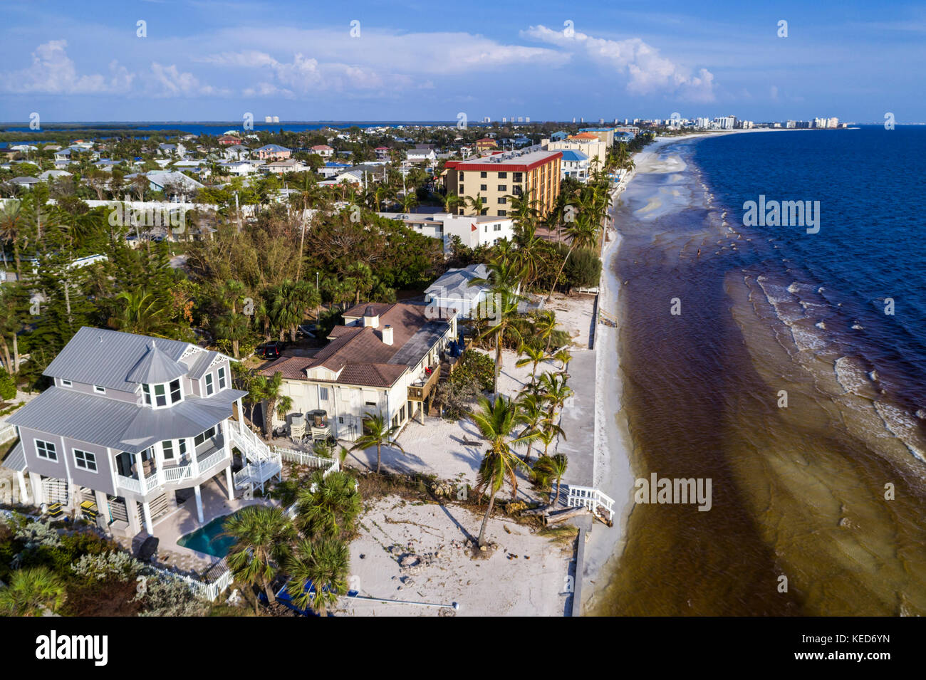 Aerial photo fort myers beach hires stock photography and images Alamy