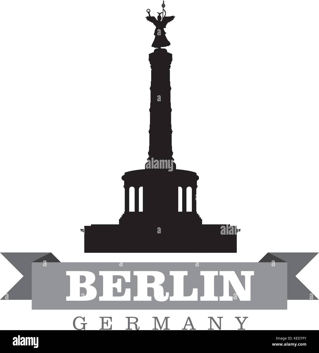 Berlin Germany city symbol vector illustration Stock Vector Image & Art