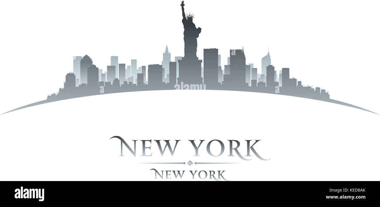 Page 2 New York Skyline Silhouette High Resolution Stock Photography And Images Alamy