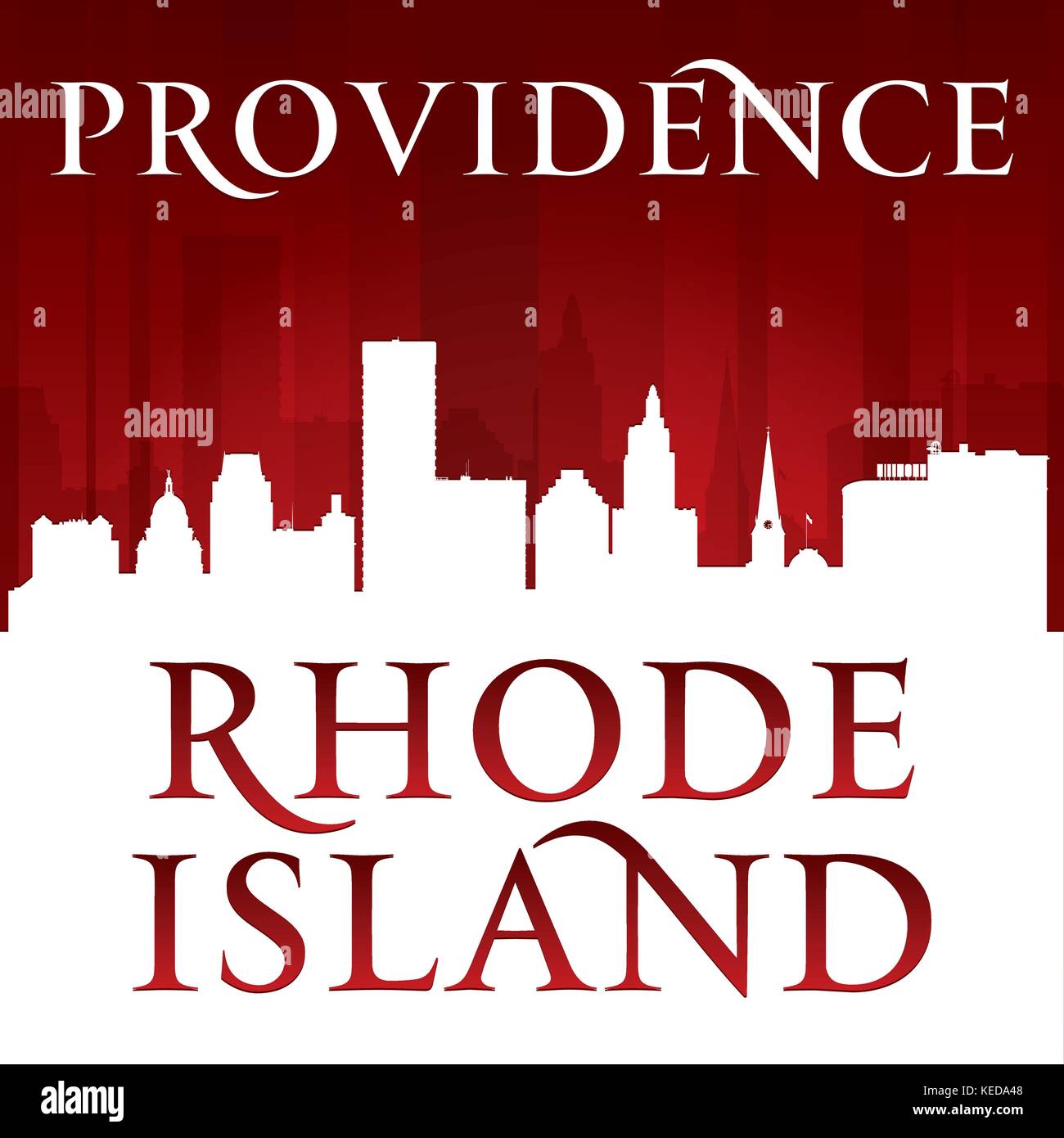 Providence rhode island poster hi-res stock photography and images - Alamy