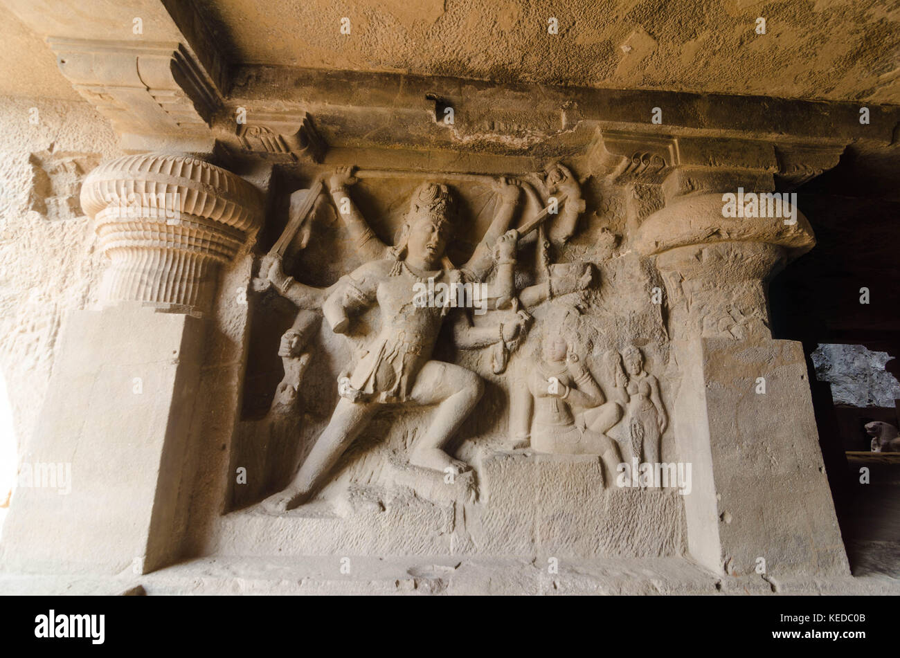 Ajanta And Ellora Caves In Aurangabad, Maharashtra India. A UNESCO ...