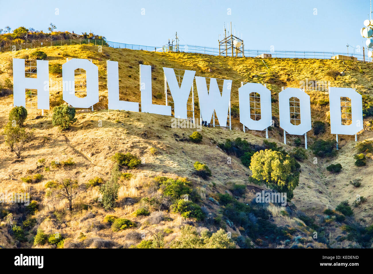 The Hollywood Hills Have Eyes Stock Photo Alamy