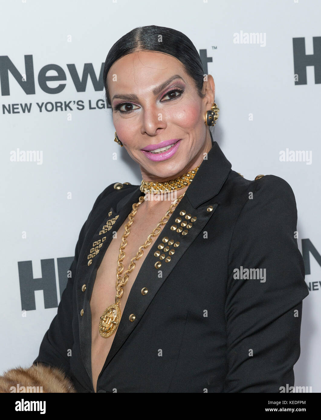 New York, United States. 19th Oct, 2017. Jose Castelo Branco attends Susanne Bartsch: On Top premiere at NewFest at SVA theater Credit: Lev Radin/Pacific Press/Alamy Live News Stock Photo