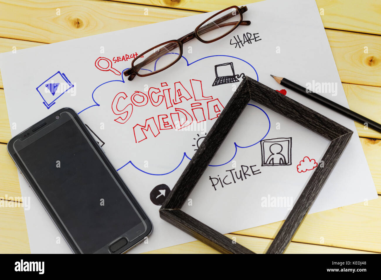 Social media concept Stock Photo - Alamy