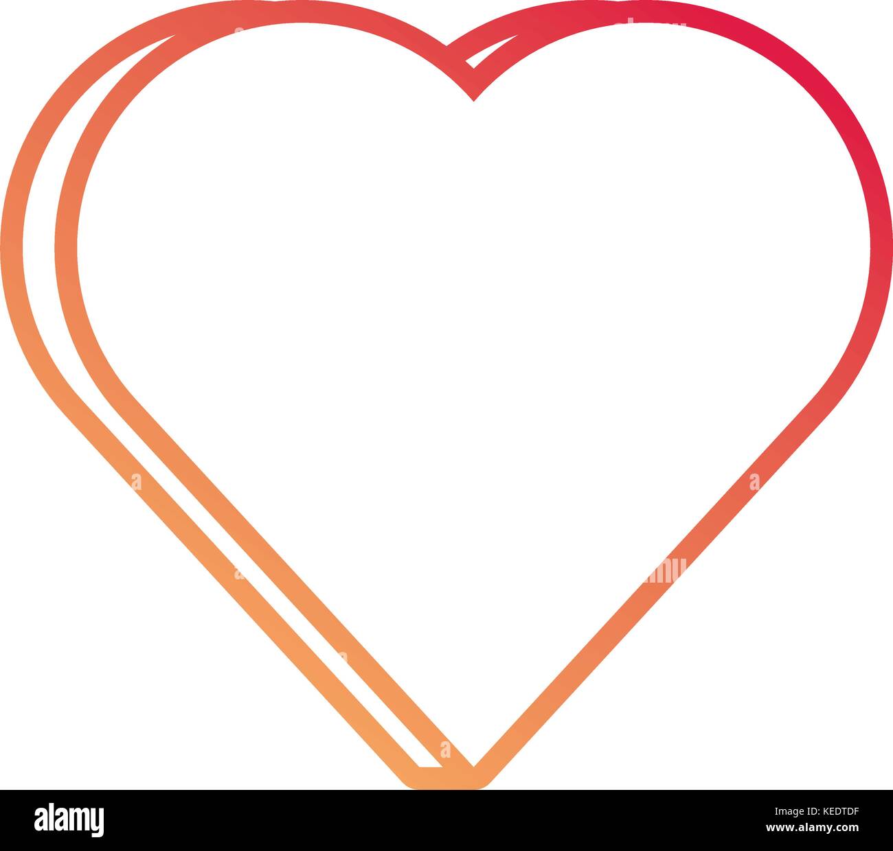 heart vector illustration Stock Vector Image & Art - Alamy