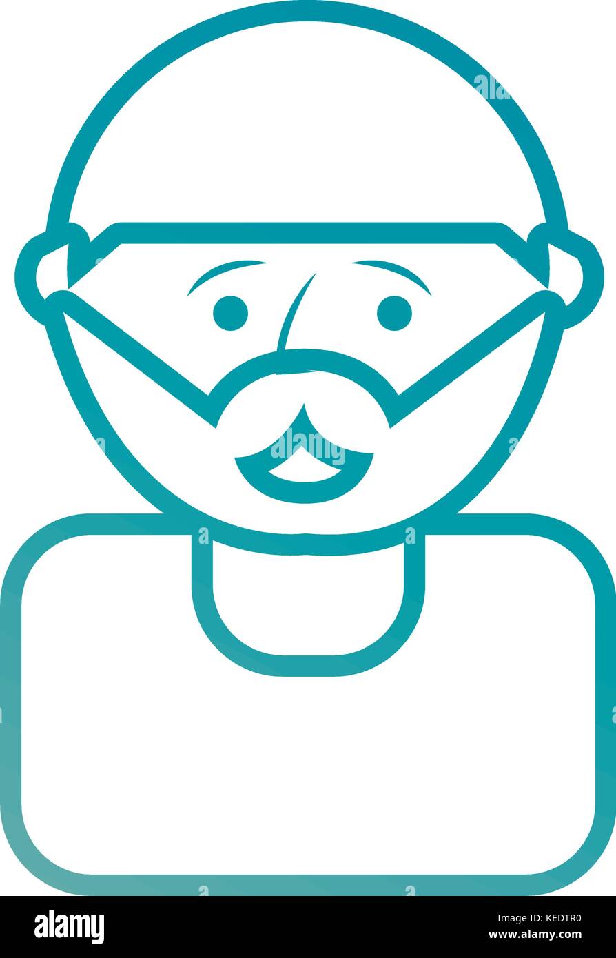 man face vector illustration Stock Vector Image & Art - Alamy