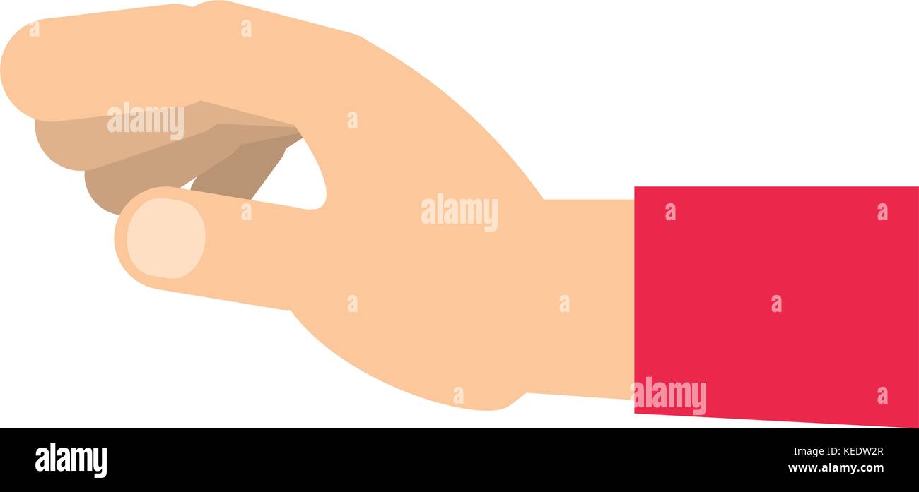 hand vector illustration Stock Vector Image & Art - Alamy