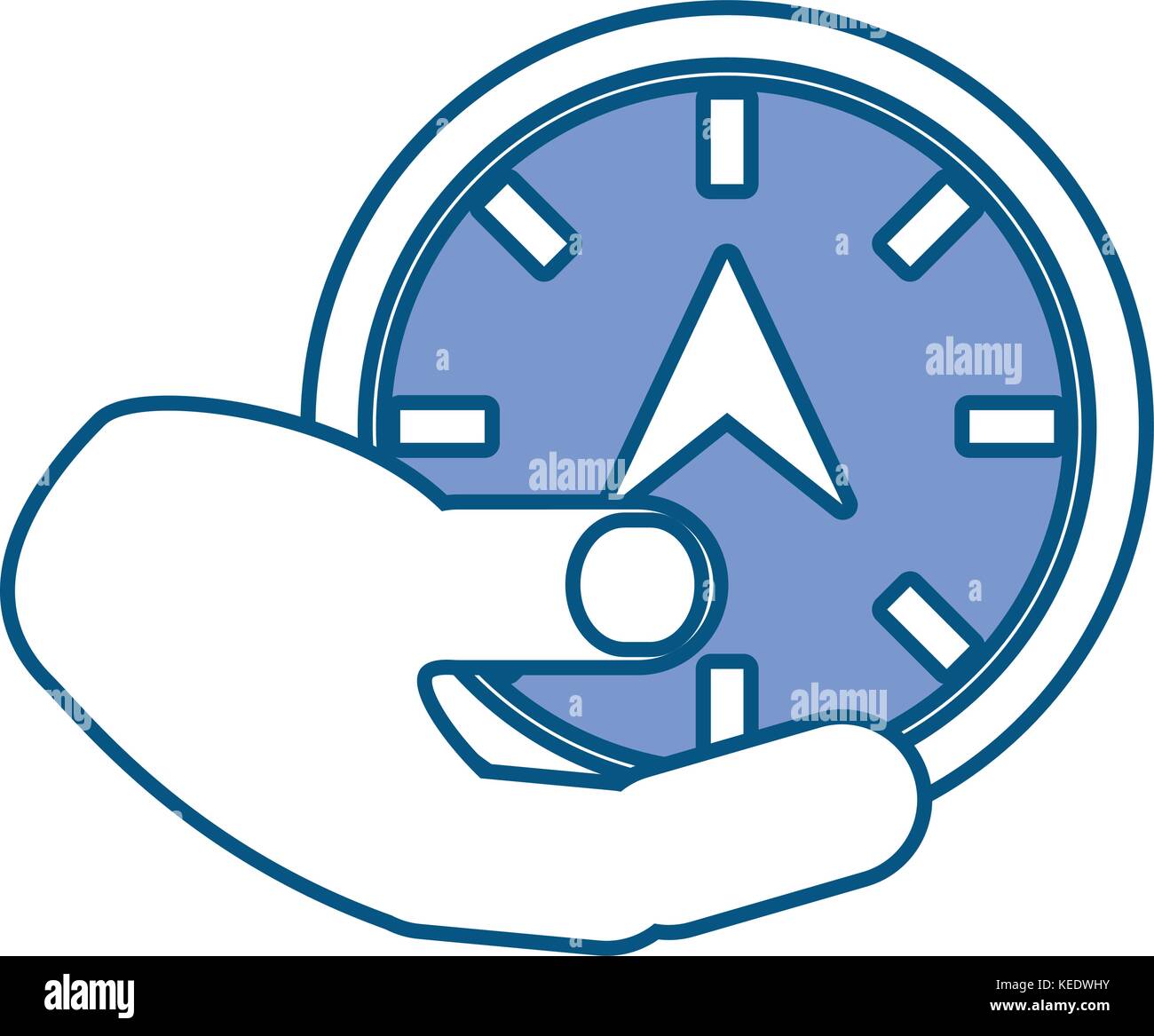 hand with speedometer vector illustration Stock Vector Image & Art Alamy