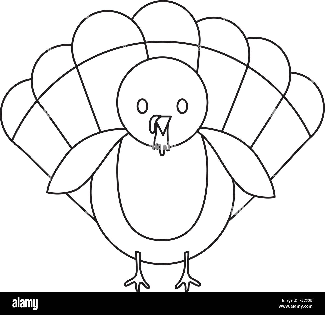 cartoon turkey icon Stock Vector Image &amp; Art - Alamy
